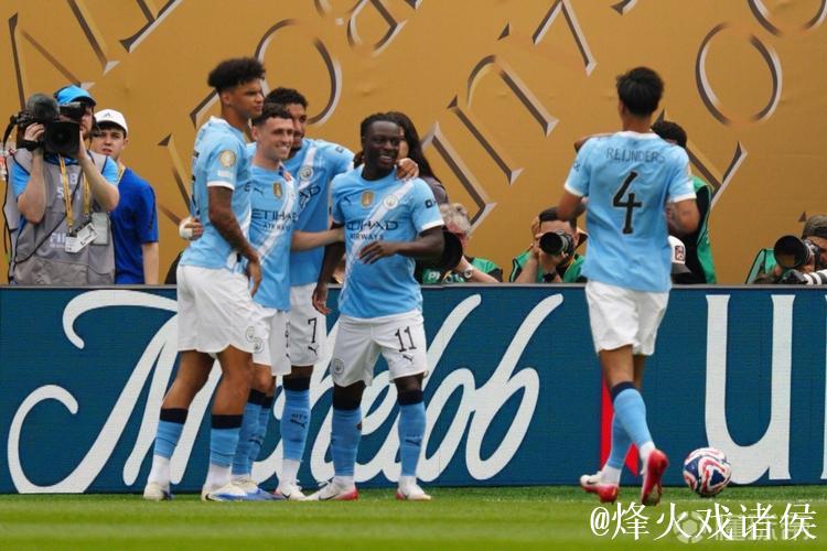 福登第12次代表曼城英超远射破门，并列队史第四