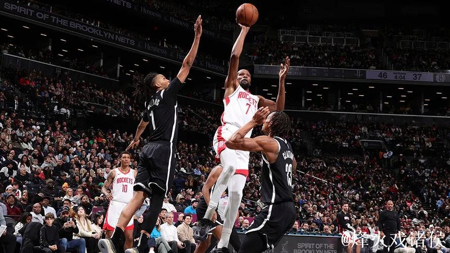 杜兰特22+11阿门23分 火箭轻取篮网收获四连胜